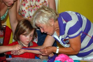 Felt making - a little one learns how