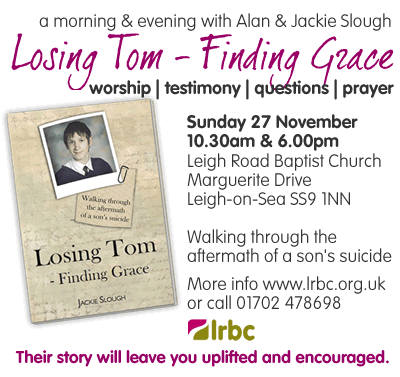 LTFGwebgraphic400px Losing Tom - Finding Grace Banner: Detail below