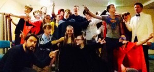 Space at Ashburnham Place fancy dress party