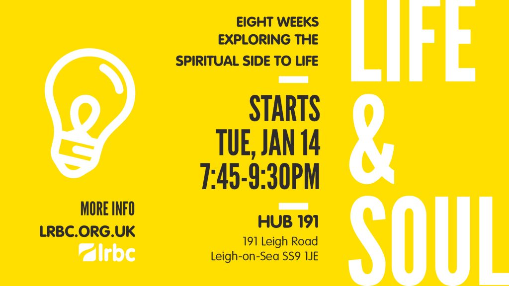 Life and Soul Jan 2020 invite
